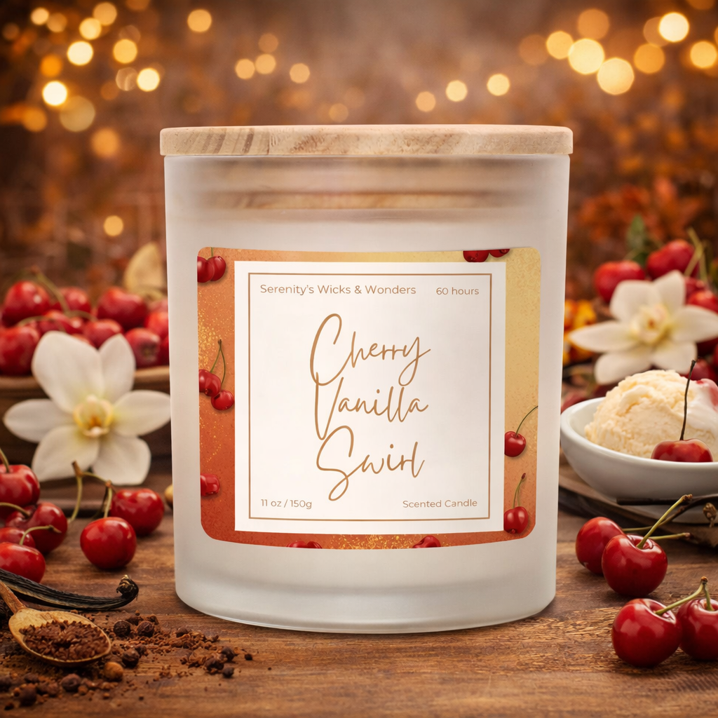 The Cozy Core Cherry Vanilla Swirl