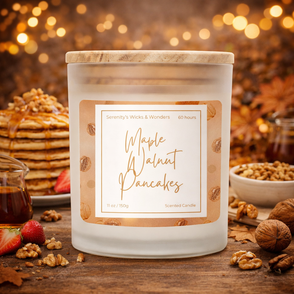 The Cozy Core Maple Walnut Pancakes