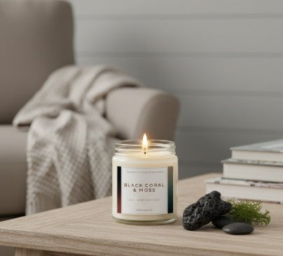 The Coastal Dream Collection BLACK CORAL & MOSS